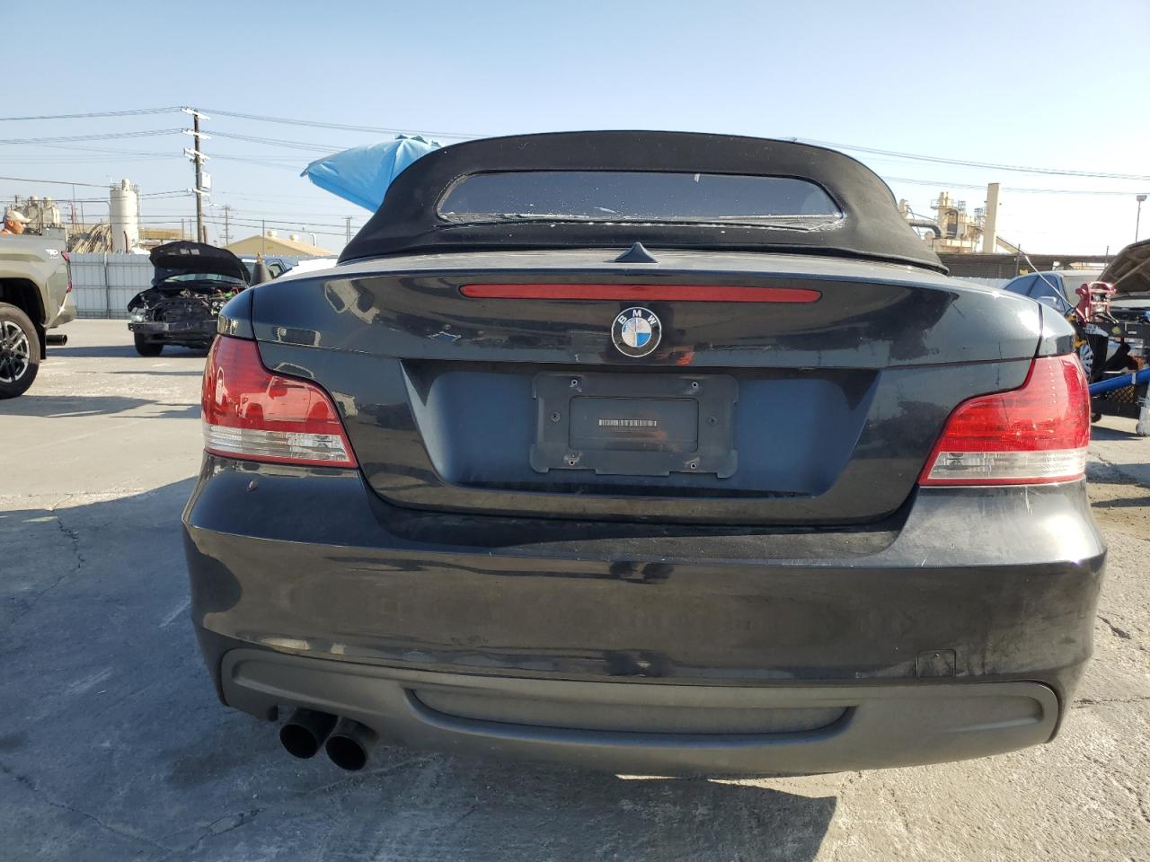 2008 Bmw 135 I Black vin: WBAUN93578VF56402