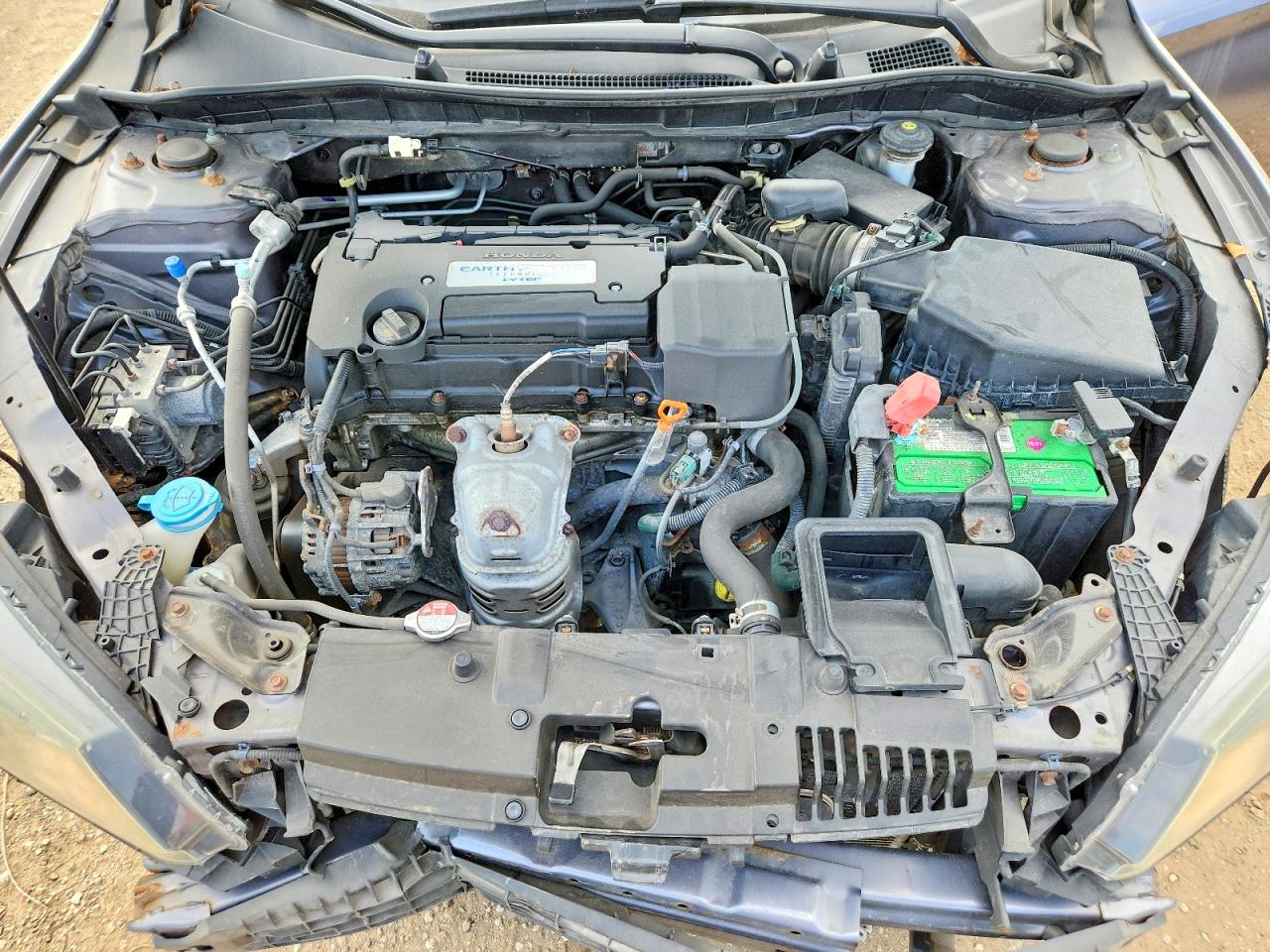 2015 Honda Accord Lx Серый vin: 1HGCR2F37FA070227