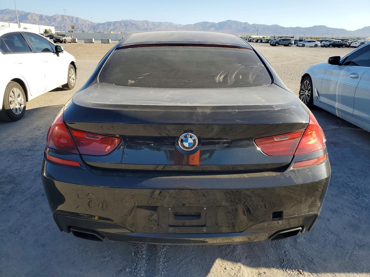 2013 Bmw 650 I Black vin: WBA6B2C52DD128663