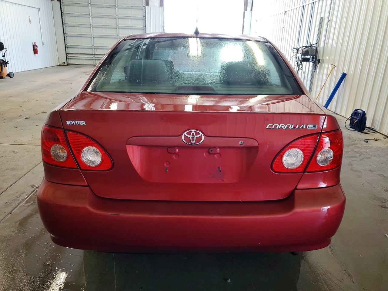 2007 Toyota Corolla Le Red vin: 2T1BR32E47C853946