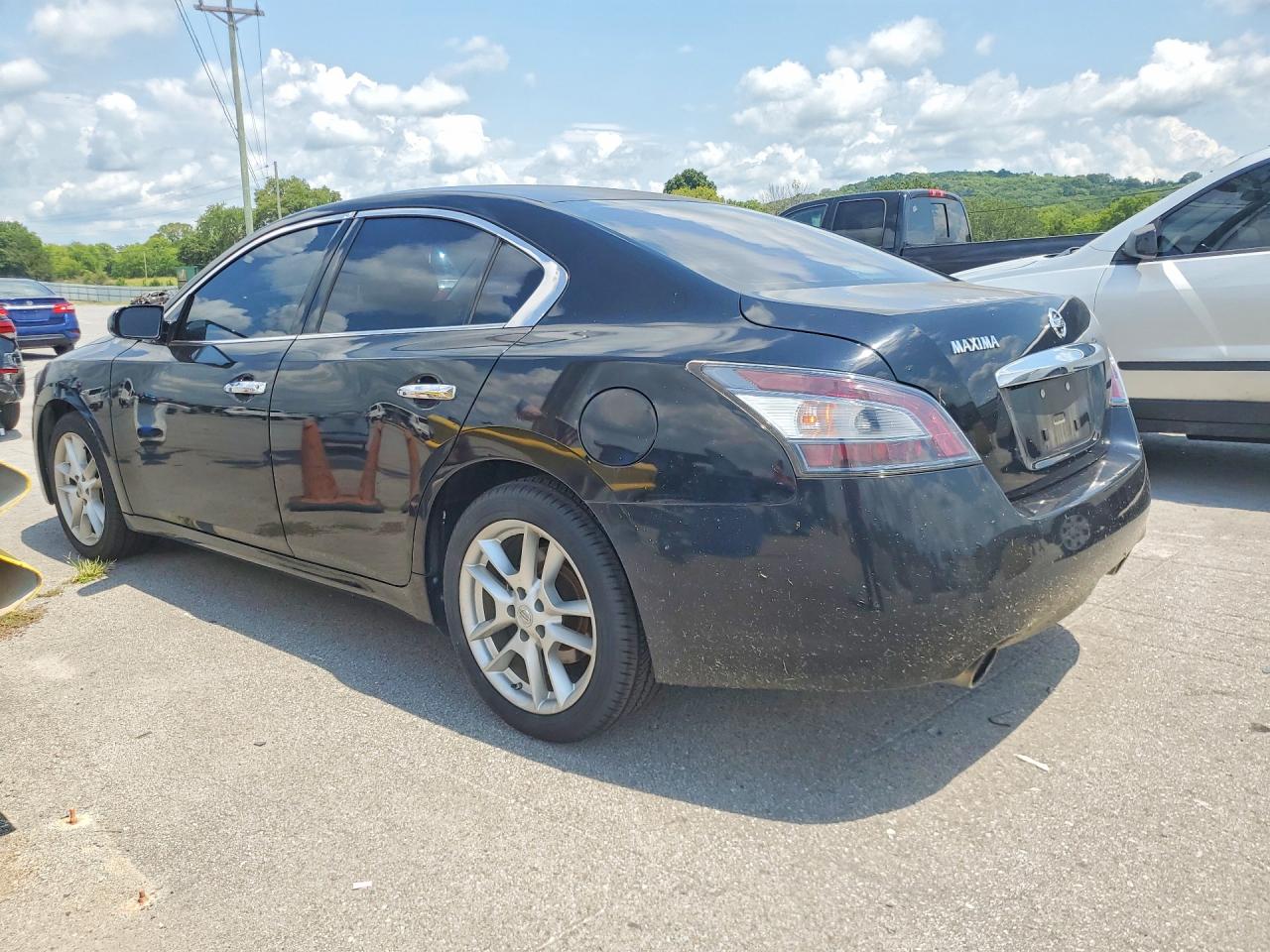 2014 Nissan Maxima 3.5 S Black vin: 1N4AA5AP5EC475987