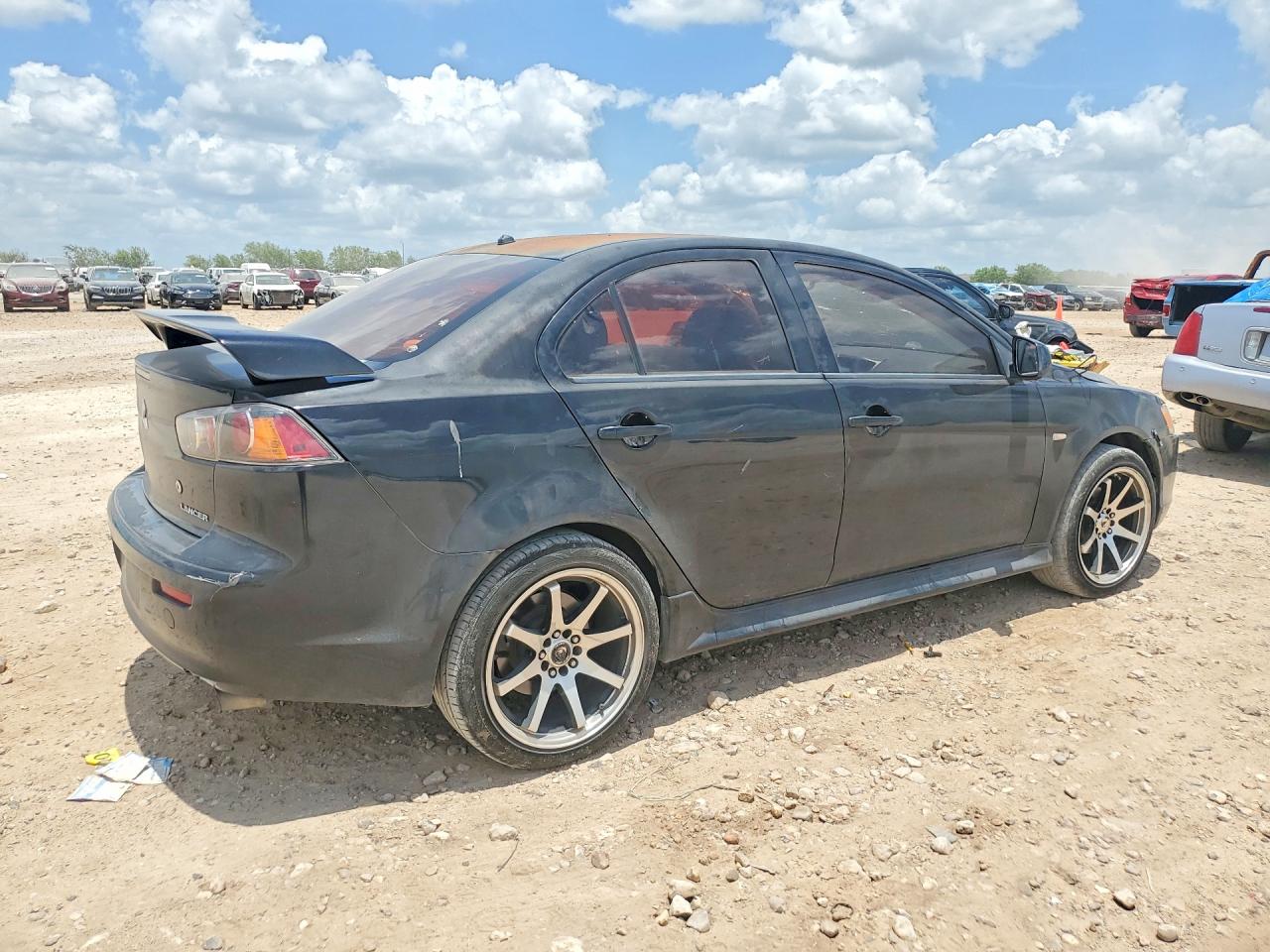 2011 Mitsubishi Lancer Gts Black vin: JA32U8FW9BU013346