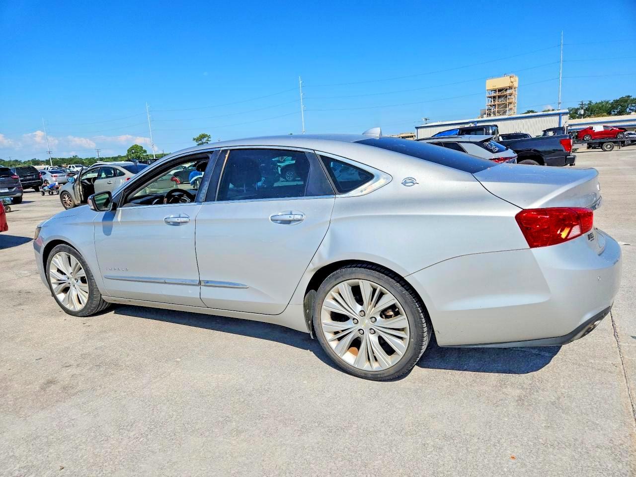 2014 Chevrolet Impala Ltz Silver vin: 1G1155S30EU163931