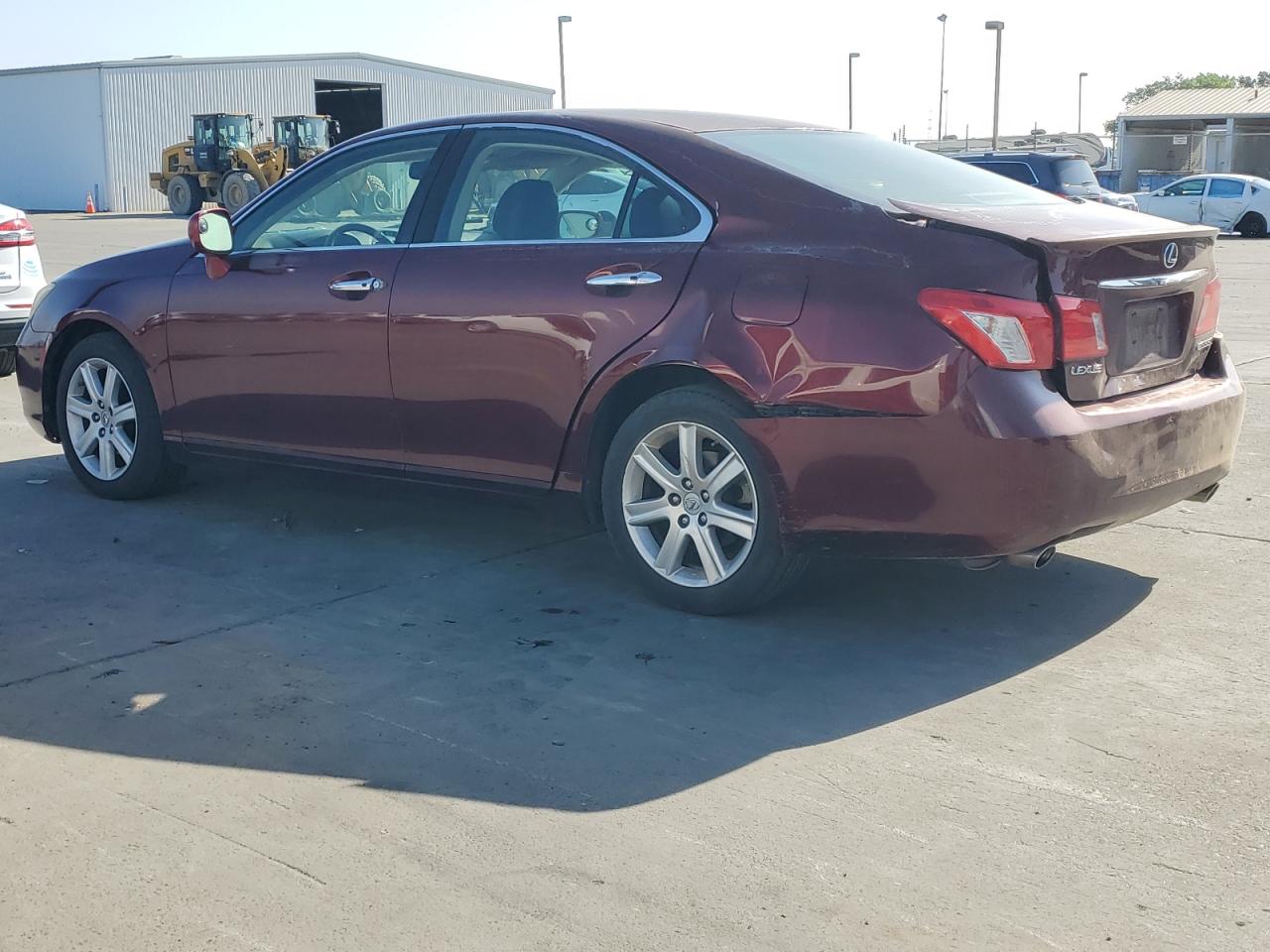 2008 Lexus Es 350 Burgundy vin: JTHBJ46G482167400