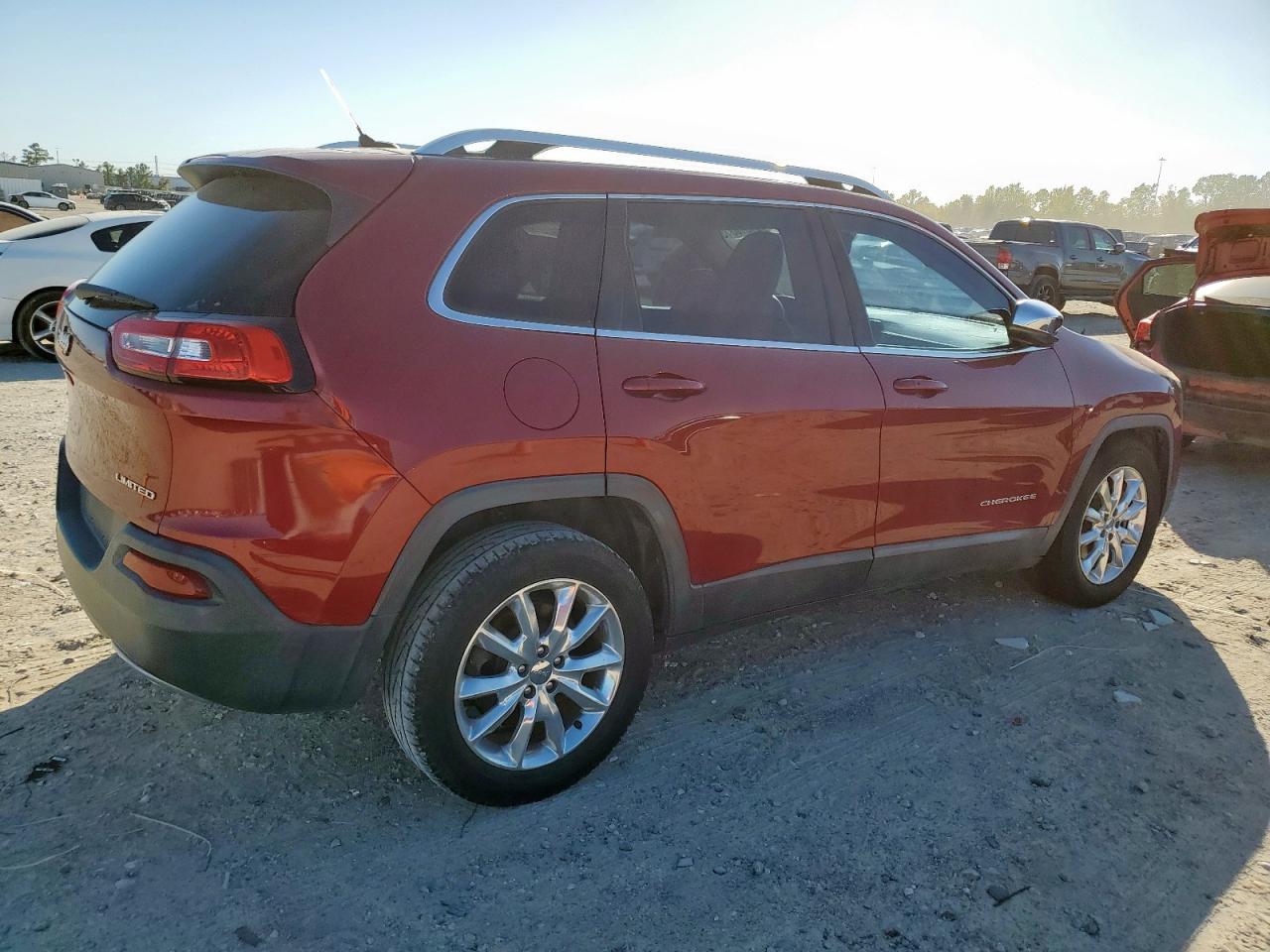 2014 Jeep Cherokee Limited Burgundy vin: 1C4PJLDS2EW279853
