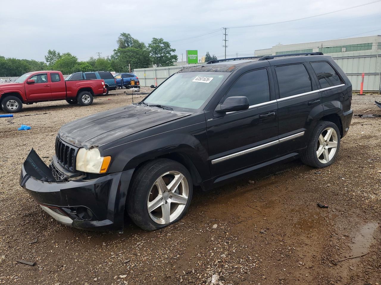 2007 Jeep Grand Cherokee Srt-8 Black vin: 1J8HR78357C652114