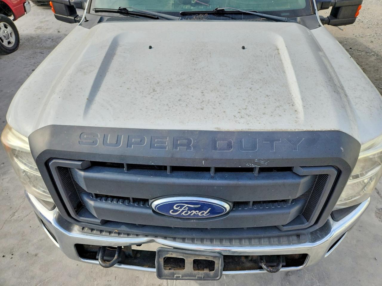 2014 Ford F250 Super Duty Белый vin: 1FT7W2B61EEA55321