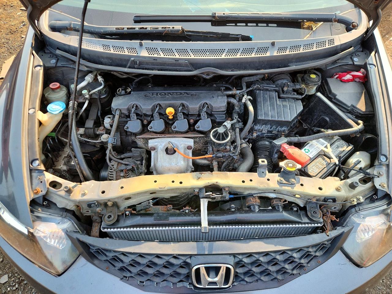 2010 Honda Civic Lx Серый vin: 2HGFG1B69AH531547