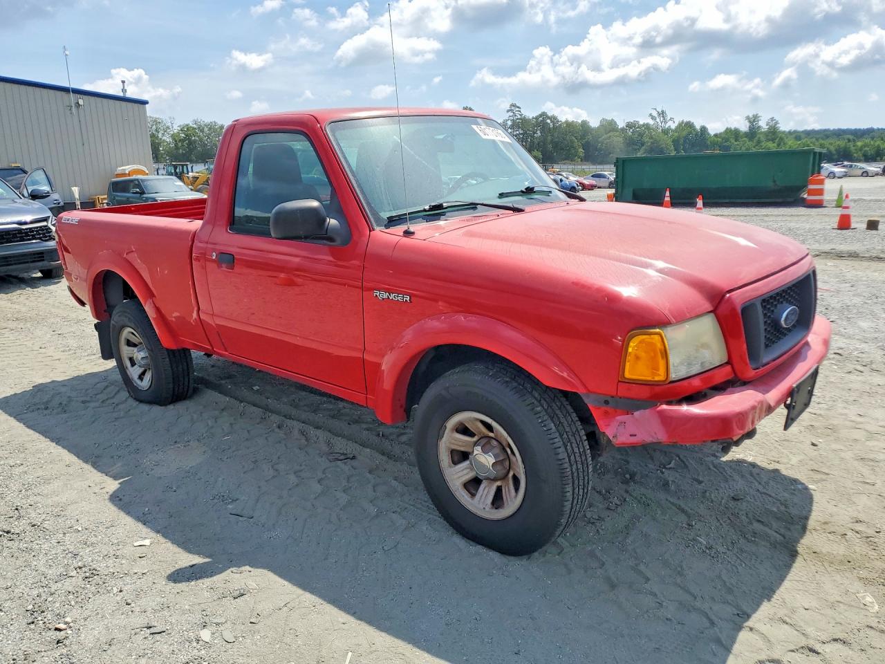 2004 Ford Ranger Красный vin: 1FTYR10U34PA57999