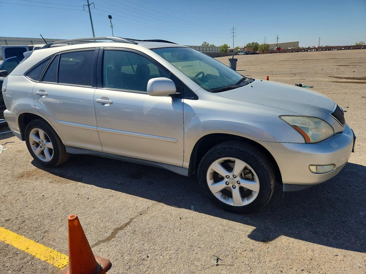 2007 Lexus Rx 350 Silver vin: 2T2HK31U37C032470