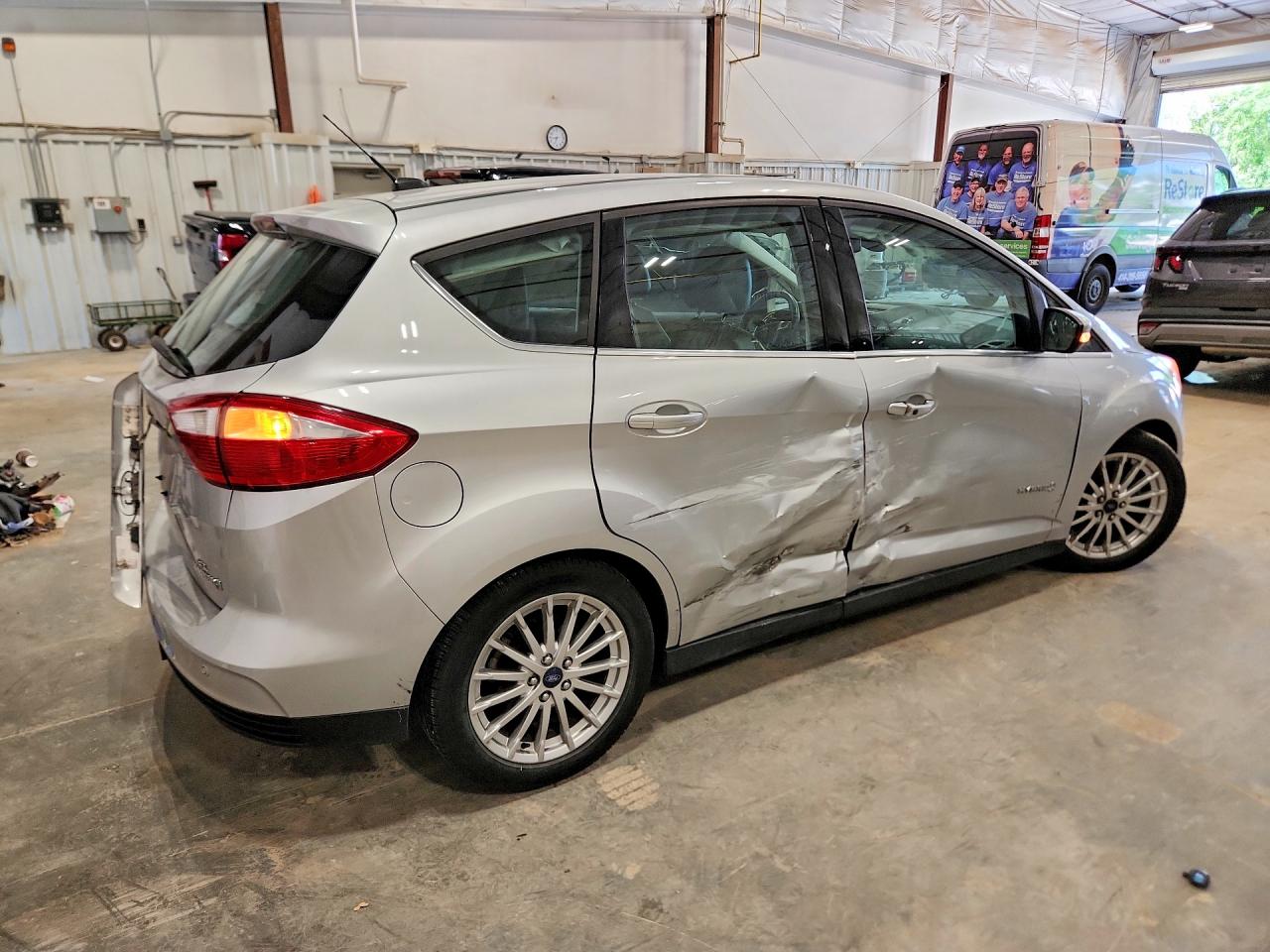 2013 Ford C-max Sel Silver vin: 1FADP5BU7DL540594