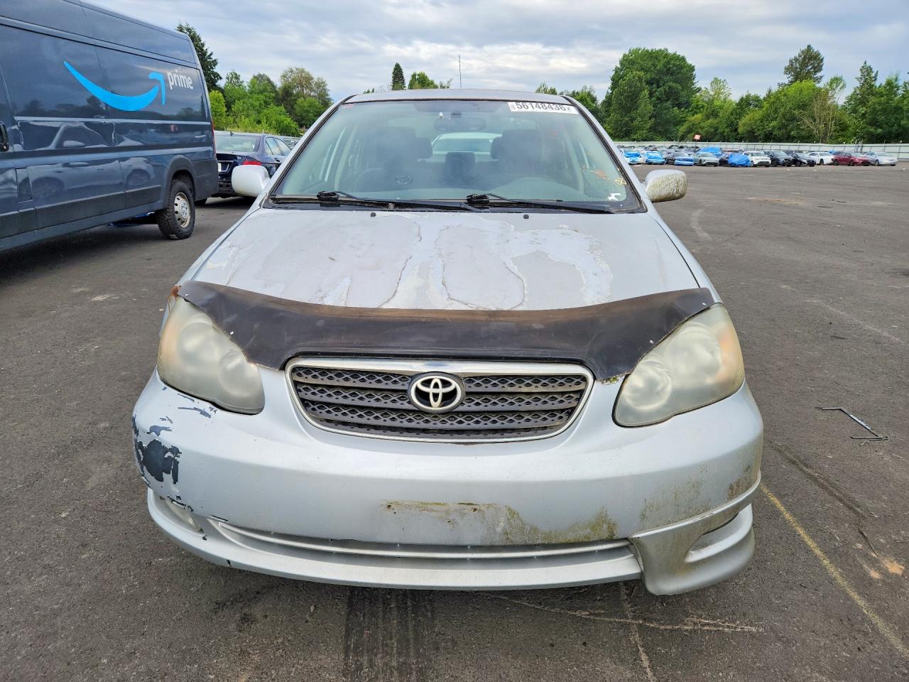 2006 Toyota Corolla S Silver vin: 1NXBR30E66Z727782