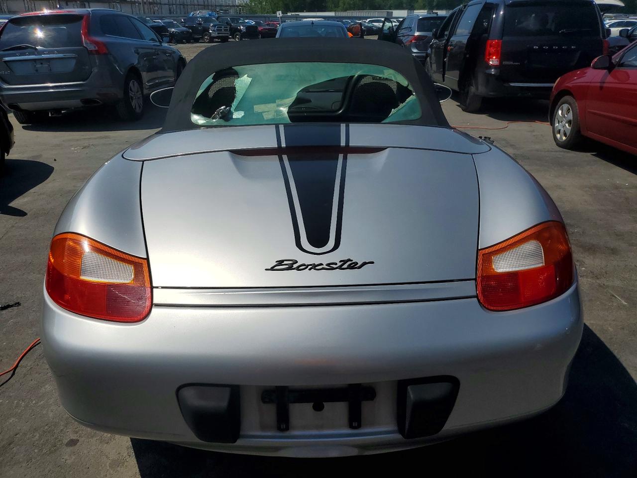 1997 Porsche Boxster Silver vin: WP0CA2981VS620611