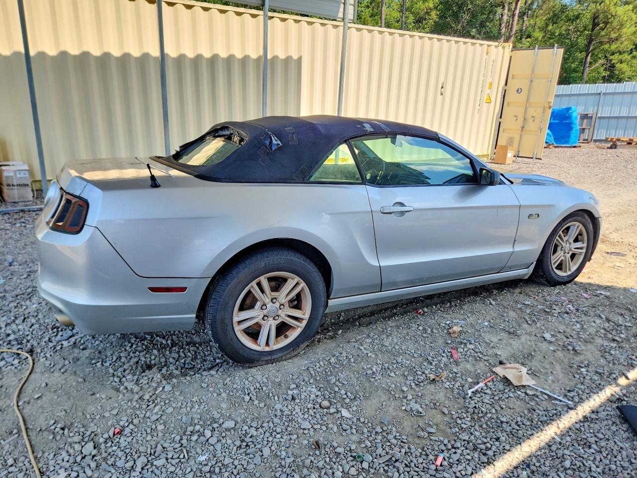 2013 Ford Mustang Silver vin: 1ZVBP8EM0D5280359