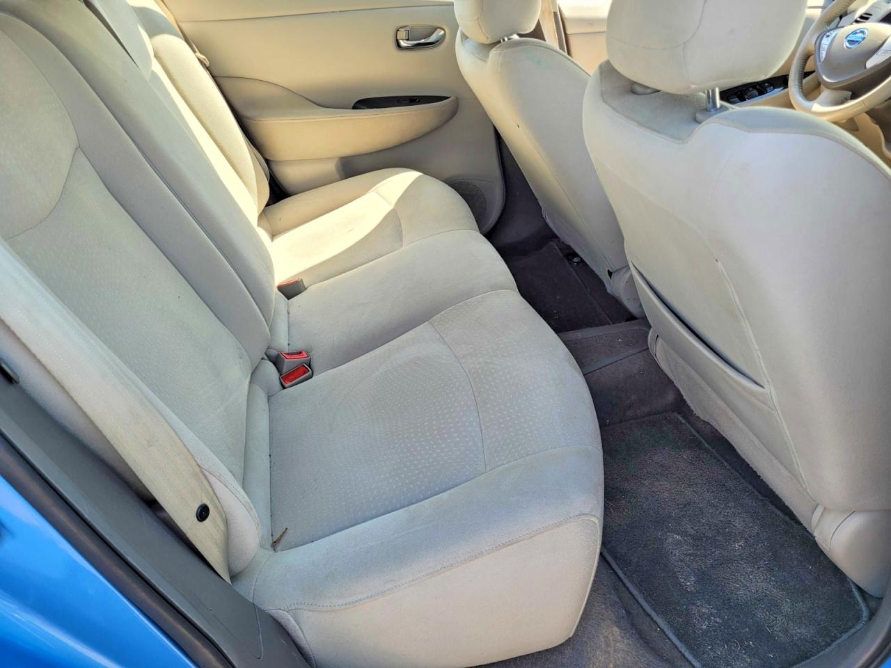 2011 Nissan Leaf Sv Blue vin: JN1AZ0CP9BT007472