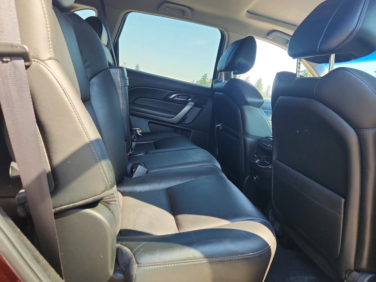 2008 Acura Mdx Technology Burgundy vin: 2HNYD28618H545251
