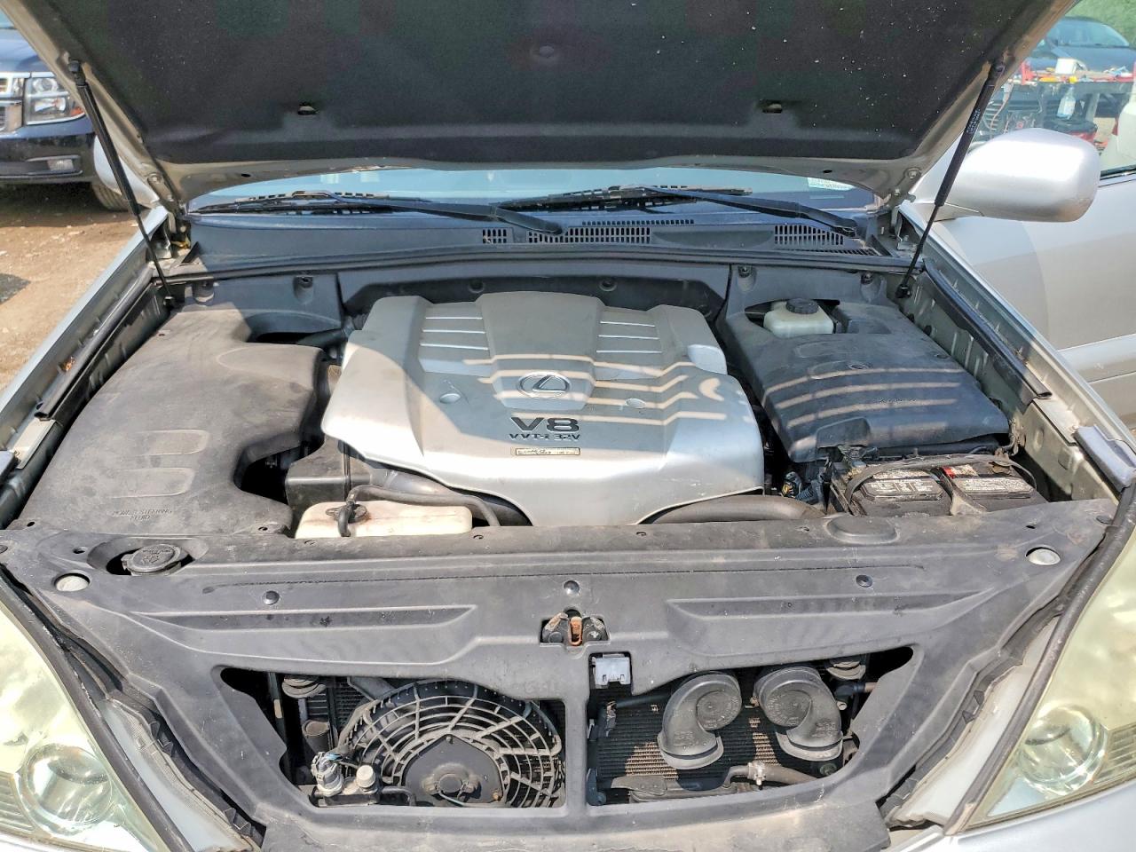 2005 Lexus Gx 470 Silver vin: JTJBT20X650072138