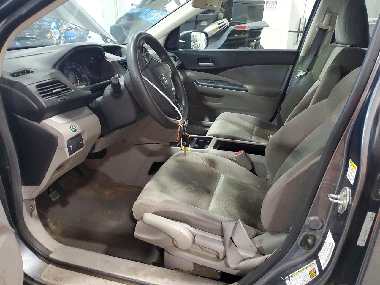 2014 Honda Cr-v Ex Gray vin: 5J6RM4H50EL049427