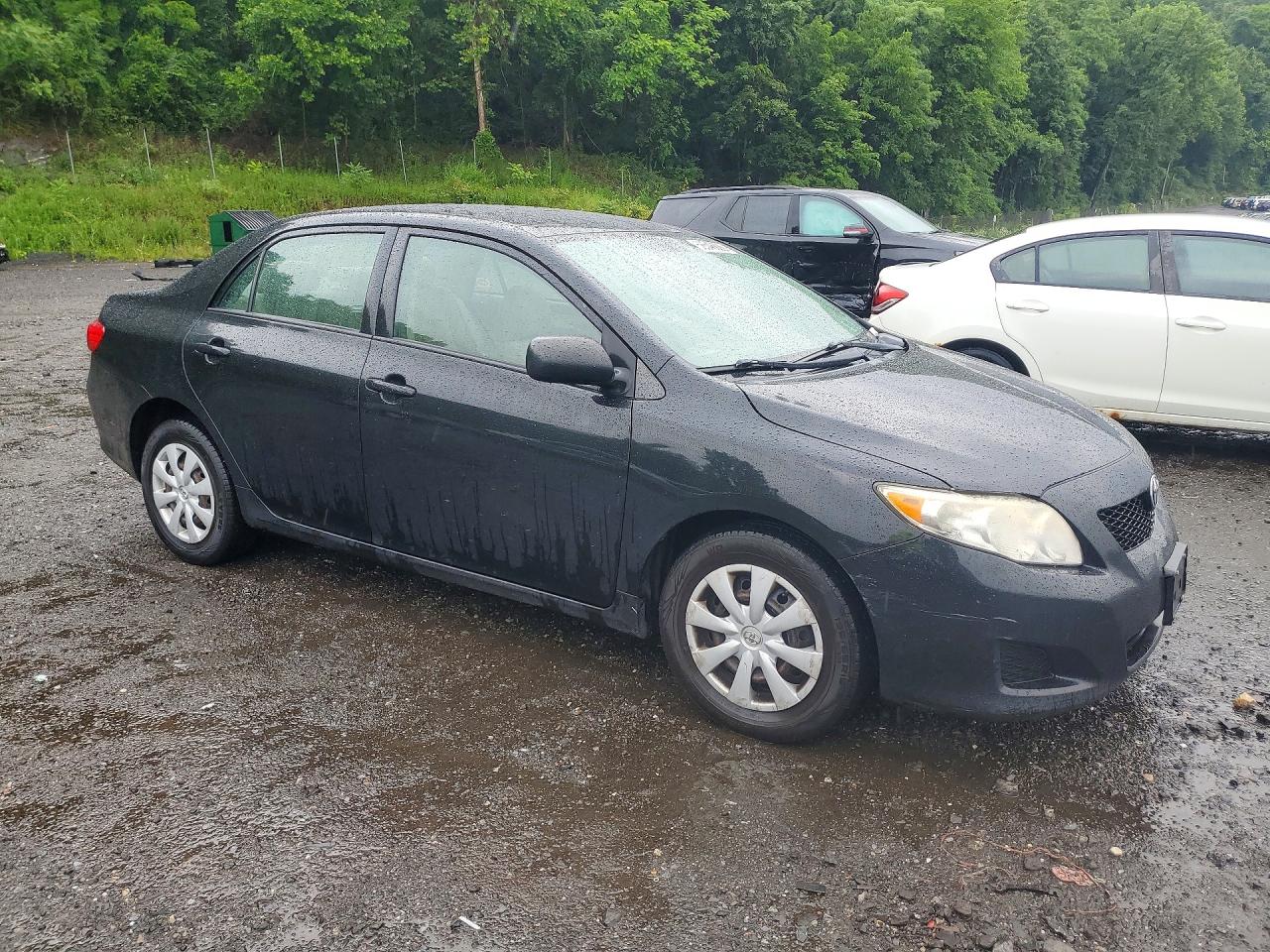 2010 Toyota Corolla Le Black vin: 2T1BU4EE2AC338869