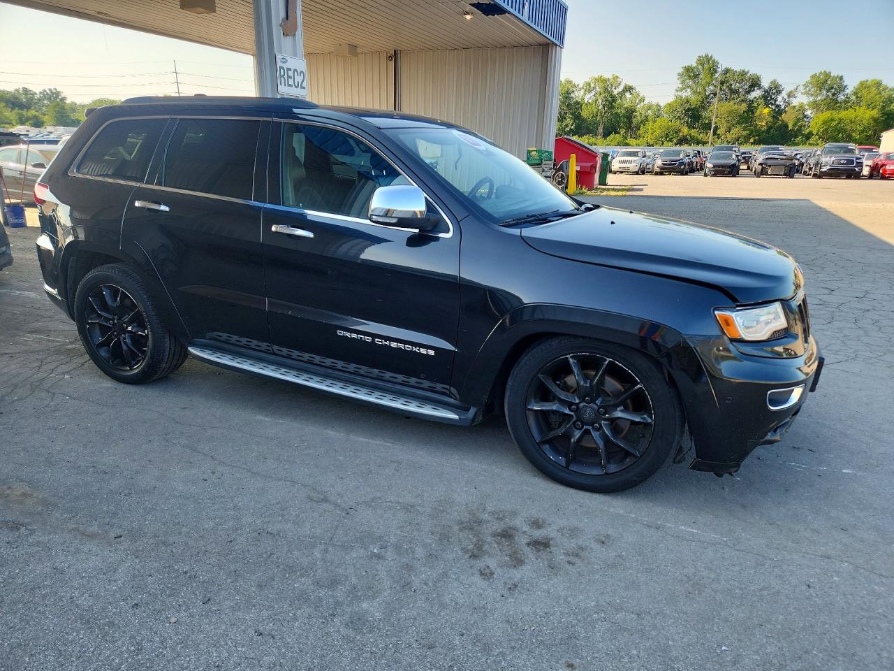 2014 Jeep Grand Cherokee Summit Black vin: 1C4RJFJT7EC527751