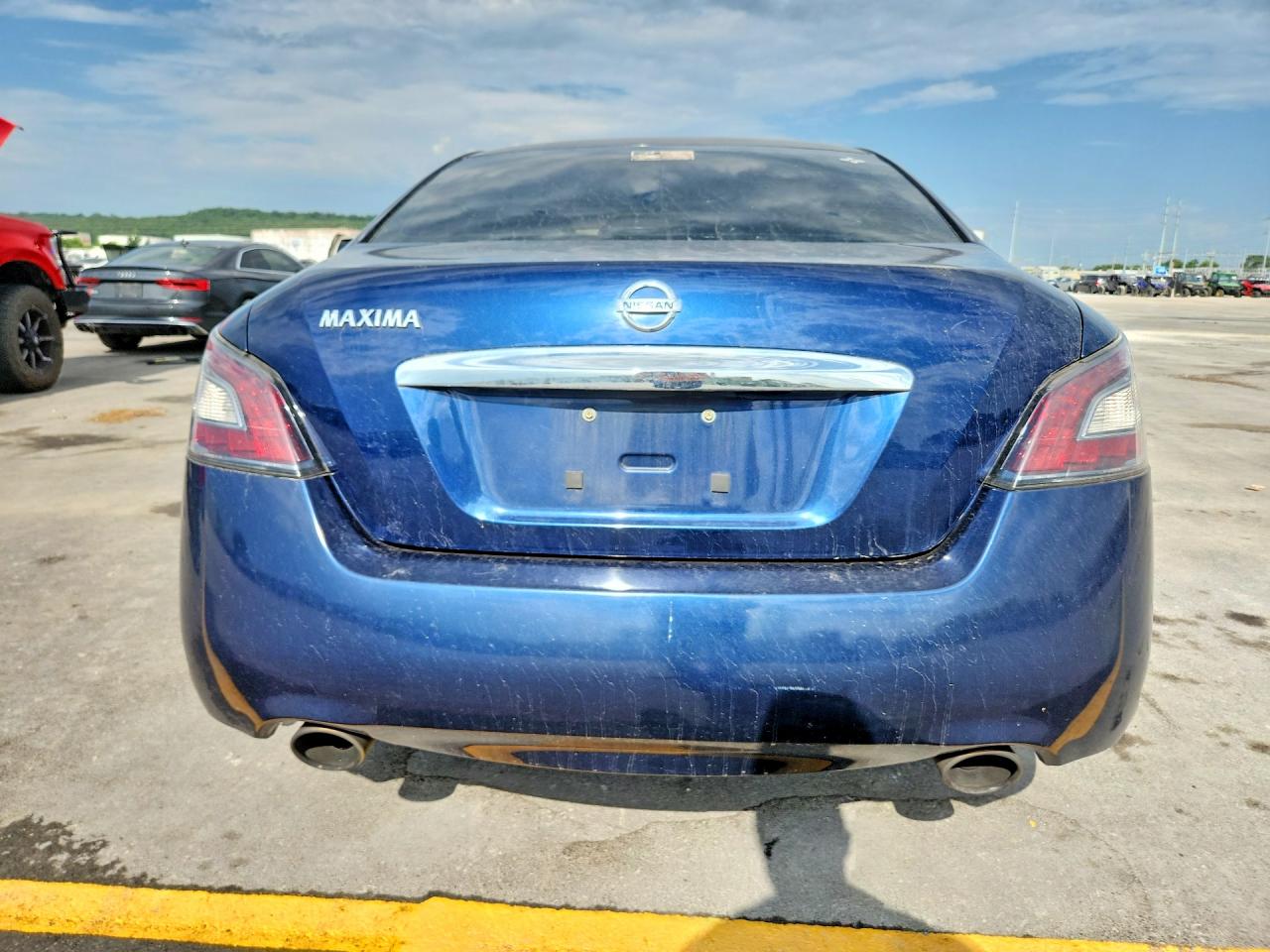 2012 Nissan Maxima 3.5 S Blue vin: 1N4AA5APXCC819410