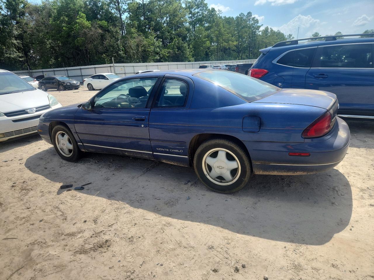 1996 Chevrolet Monte Carlo Ls Blue vin: 2G1WW12M3T9230150