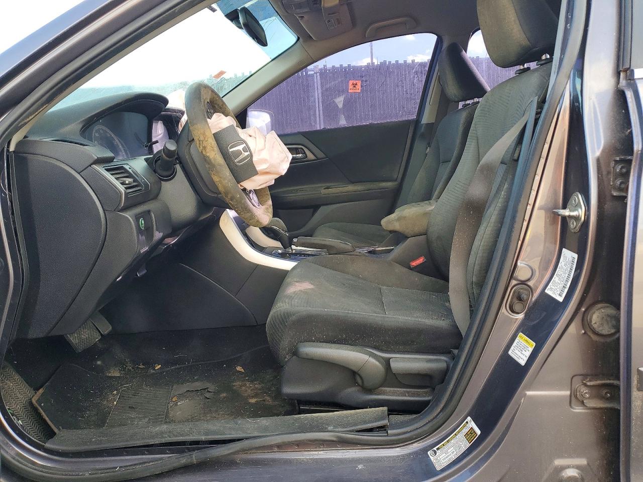 2014 Honda Accord Lx Серый vin: 1HGCR2F33EA235771