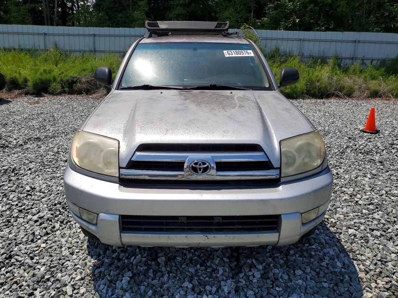 2005 Toyota 4runner Sr5 Silver vin: JTEBU14R058040062