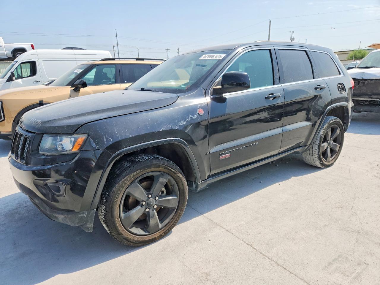 2015 Jeep Grand Cherokee Laredo Black vin: 1C4RJFAG3FC708429