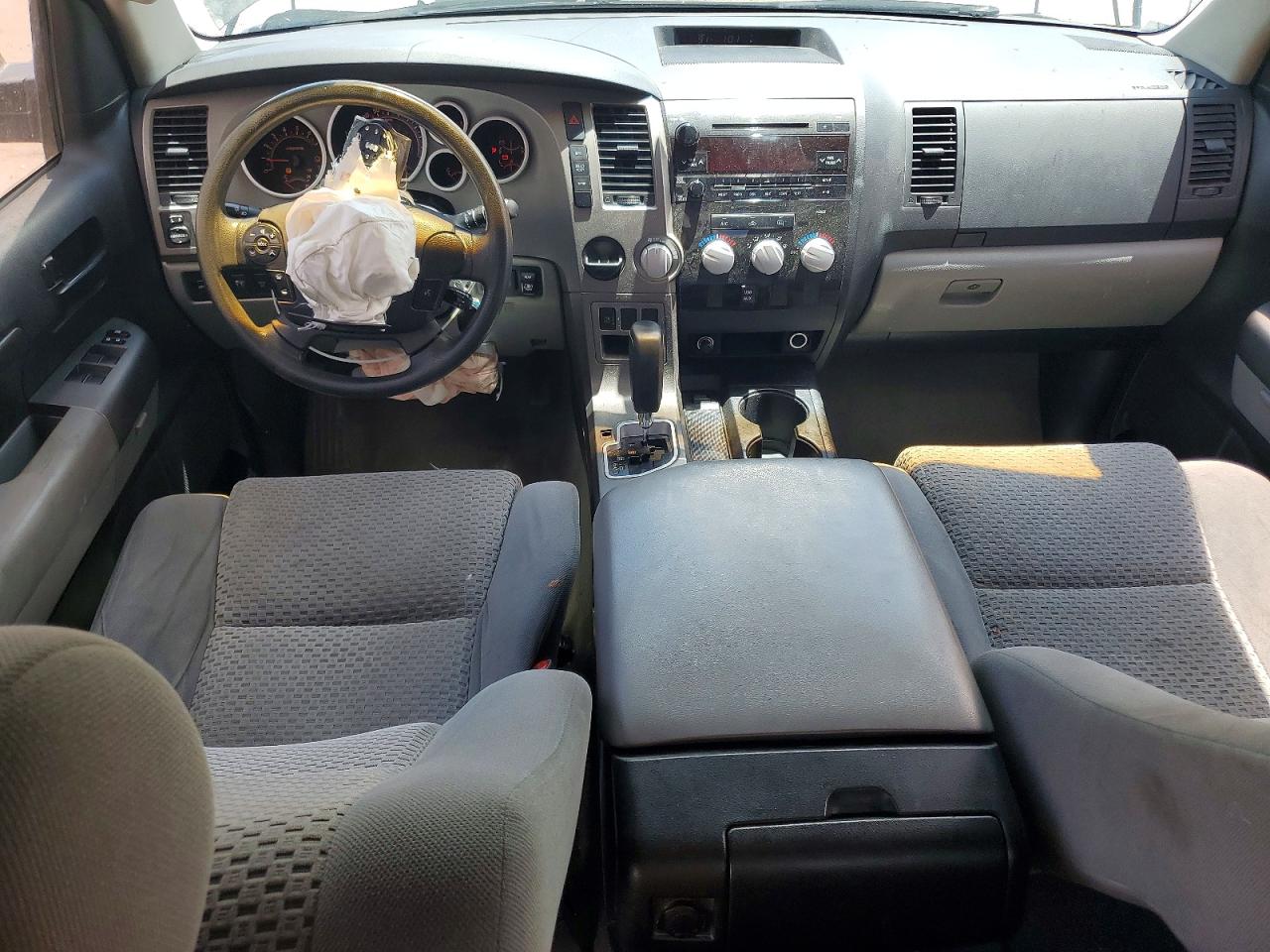 2010 Toyota Tundra Double Cab Sr5 Gray vin: 5TFRM5F18AX001544