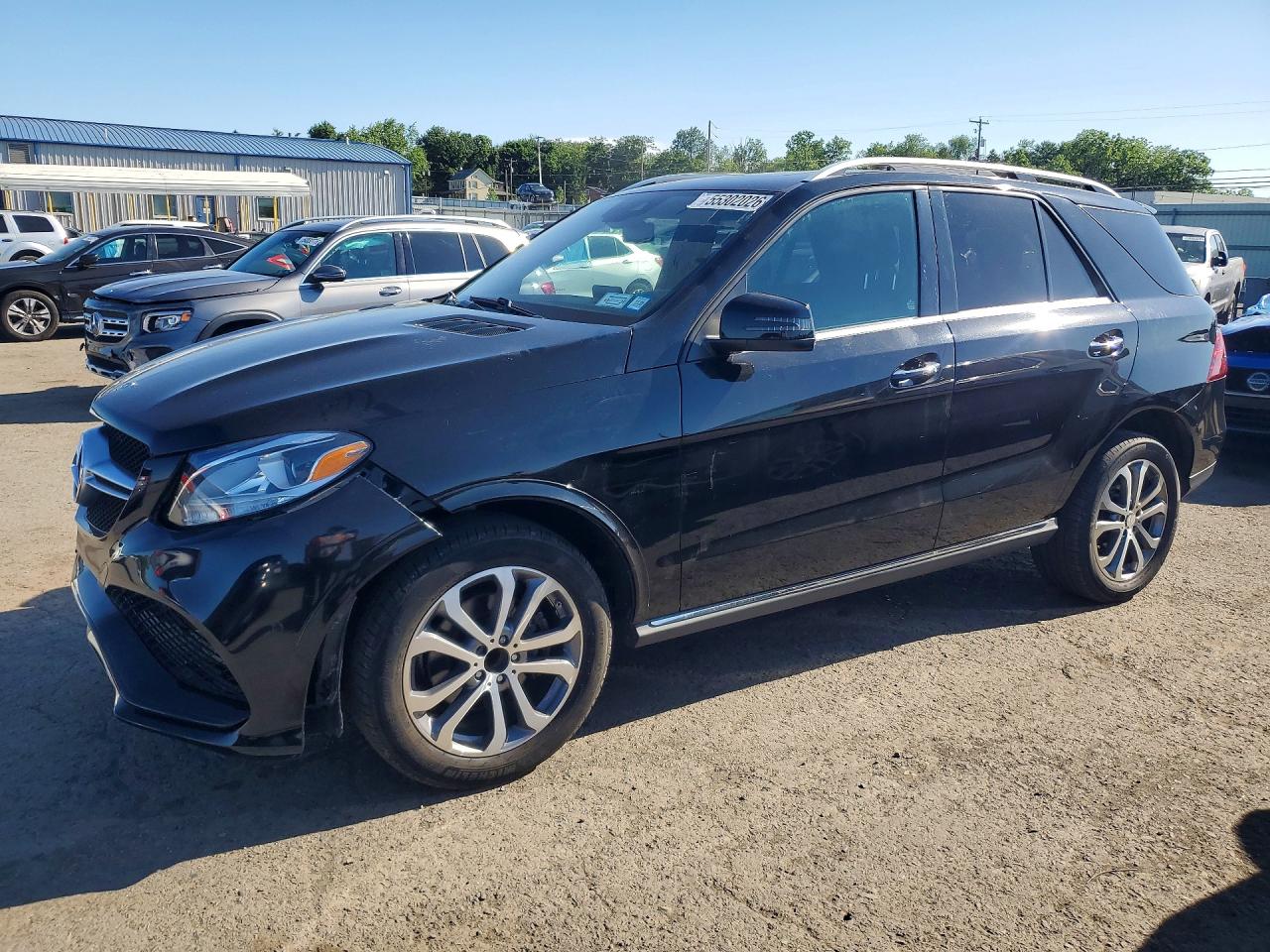 2016 Mercedes-benz Gle 350 Black vin: 4JGDA5JB6GA803651