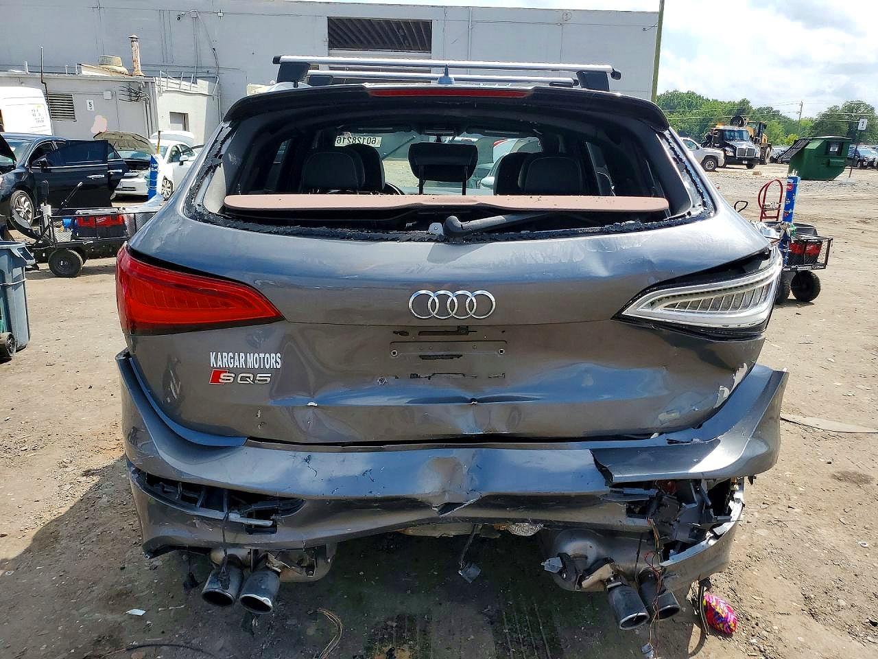 2015 Audi Sq5 Premium Plus Gray vin: WA1CGAFP5FA023015