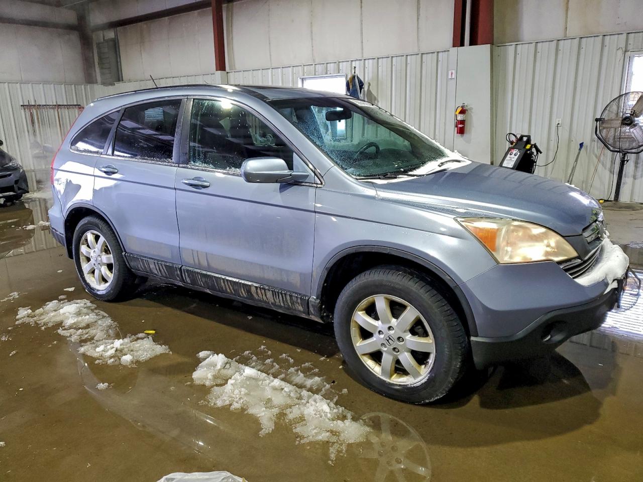 2008 Honda Cr-v Exl Синий vin: 5J6RE48718L038035