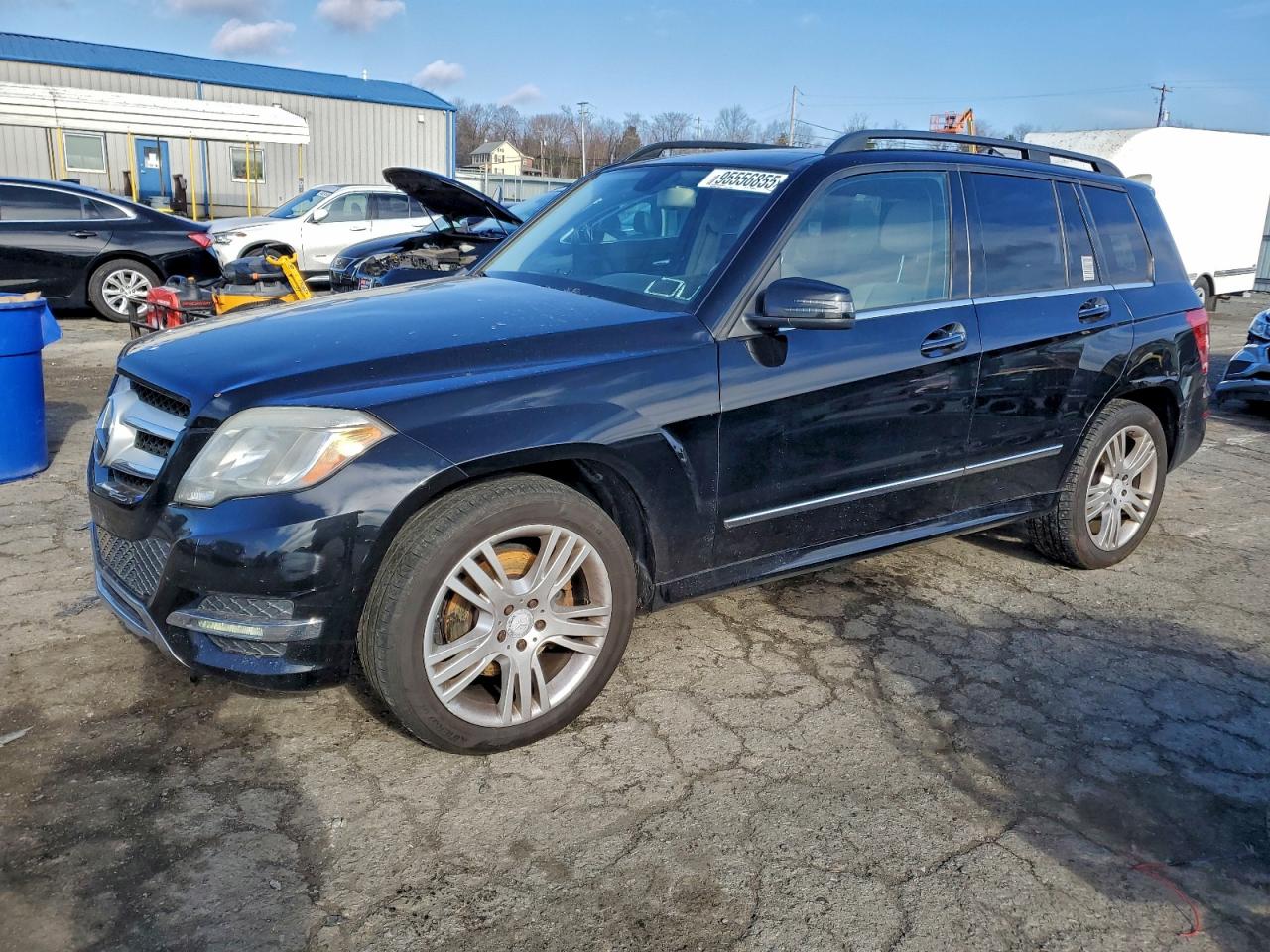 2013 Mercedes-benz Glk 350 4matic Black vin: WDCGG8JB3DF969314