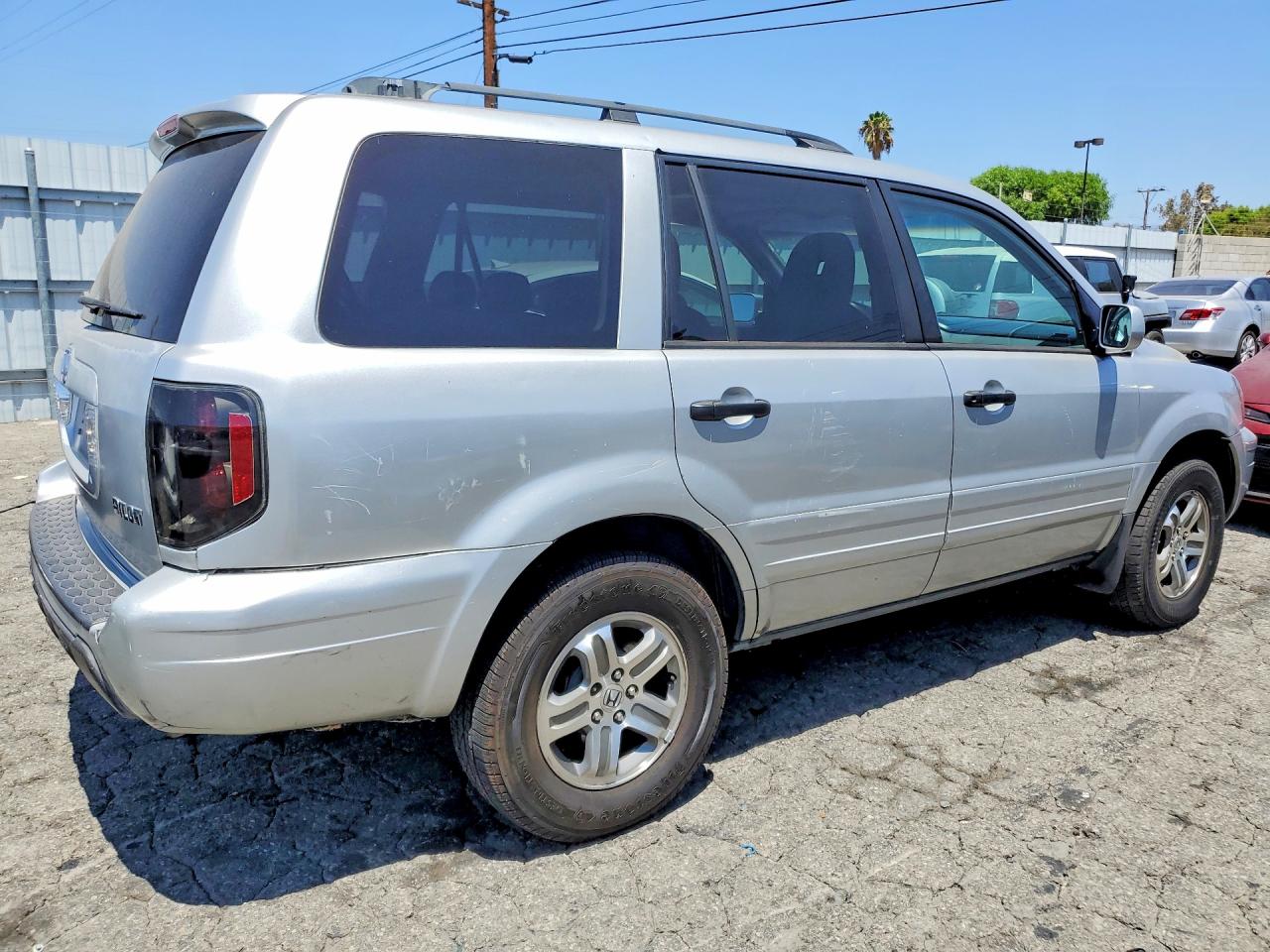 2005 Honda Pilot Exl Серебряный vin: 2HKYF18645H531194