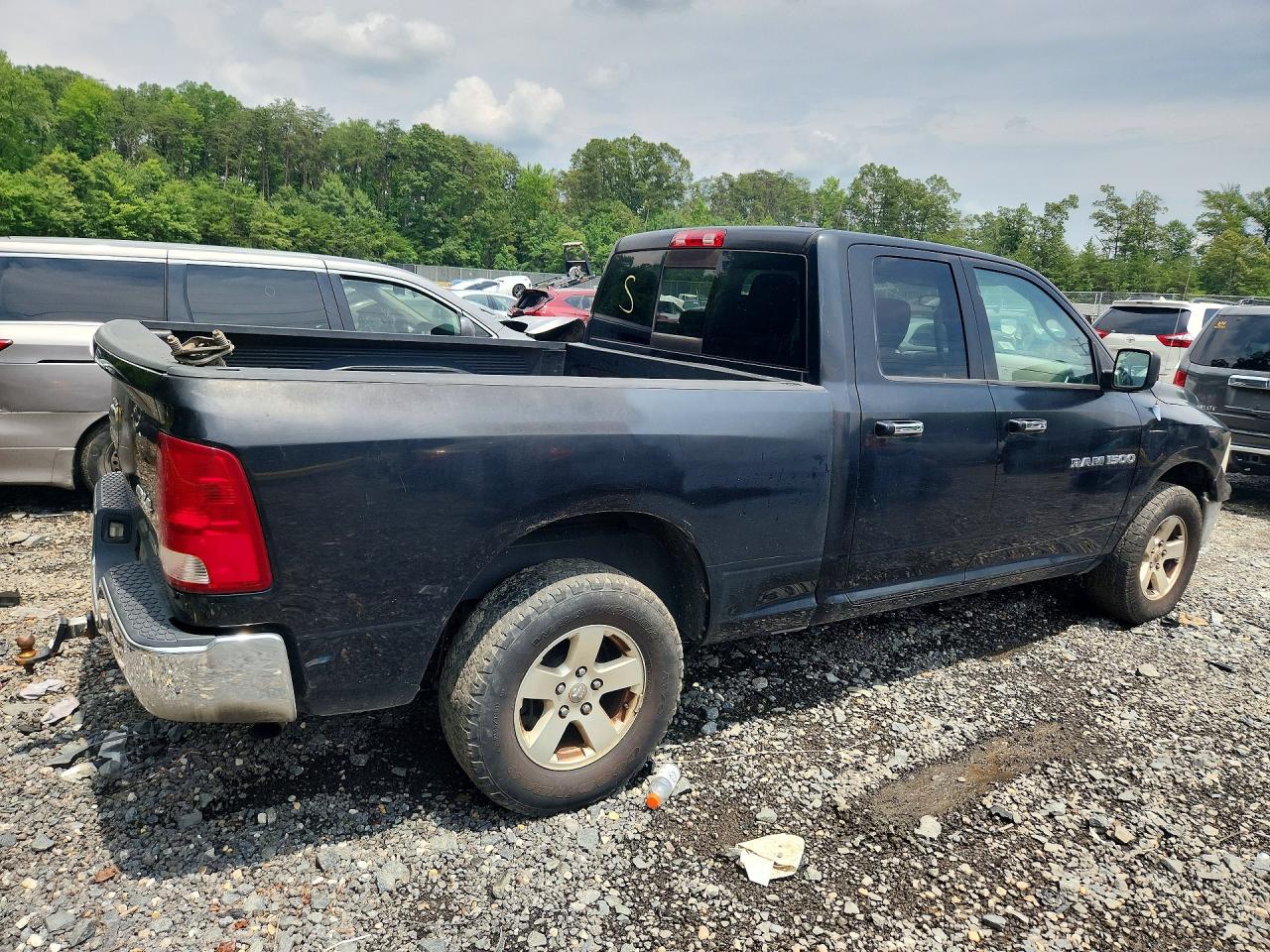 2011 Dodge Ram 1500 Черный vin: 1D7RV1GP3BS506775
