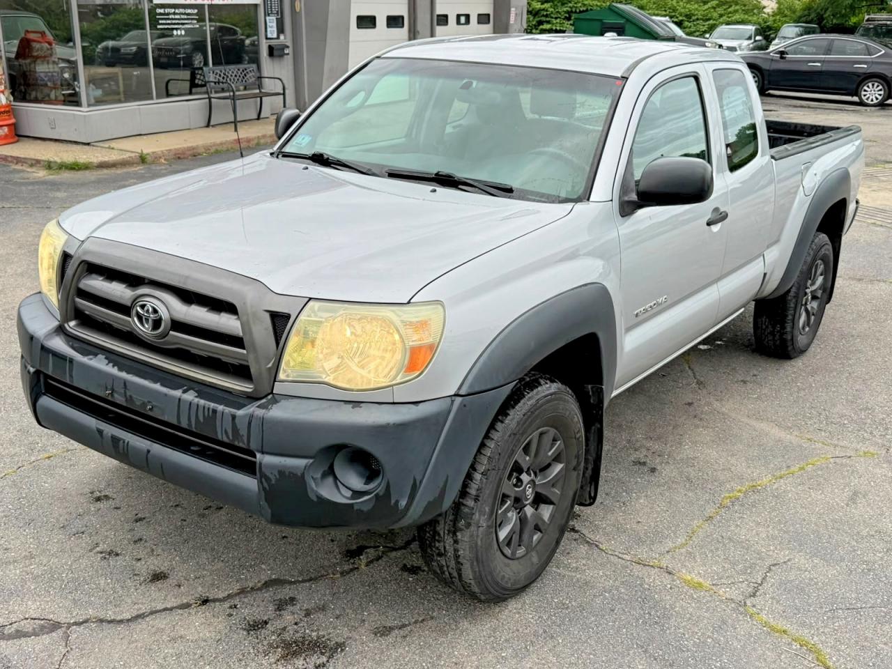 2010 Toyota Tacoma Access Cab Gray vin: 5TEUX4EN8AZ709981