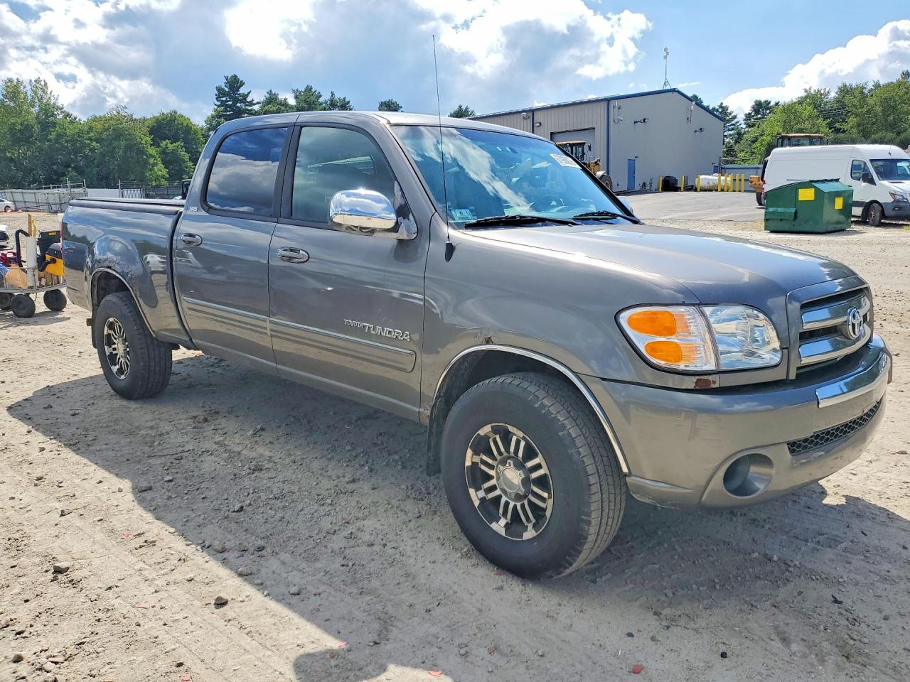 2004 Toyota Tundra Sr5 Gray vin: 5TBDT44154S444053