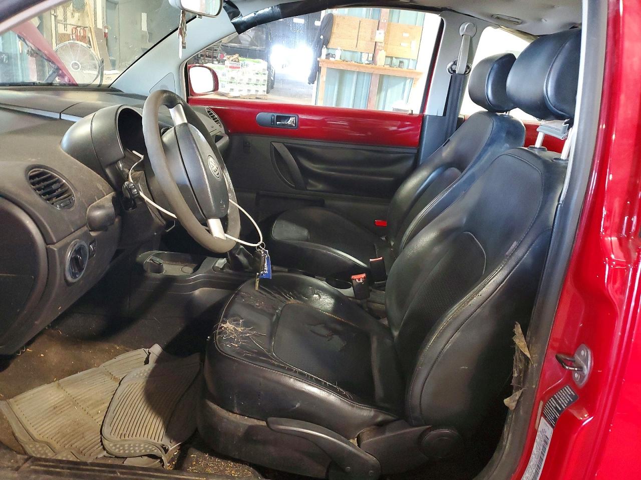 2006 Volkswagen New Beetle 2.5l Option Package 1 Red vin: 3VWRW31C96M416373