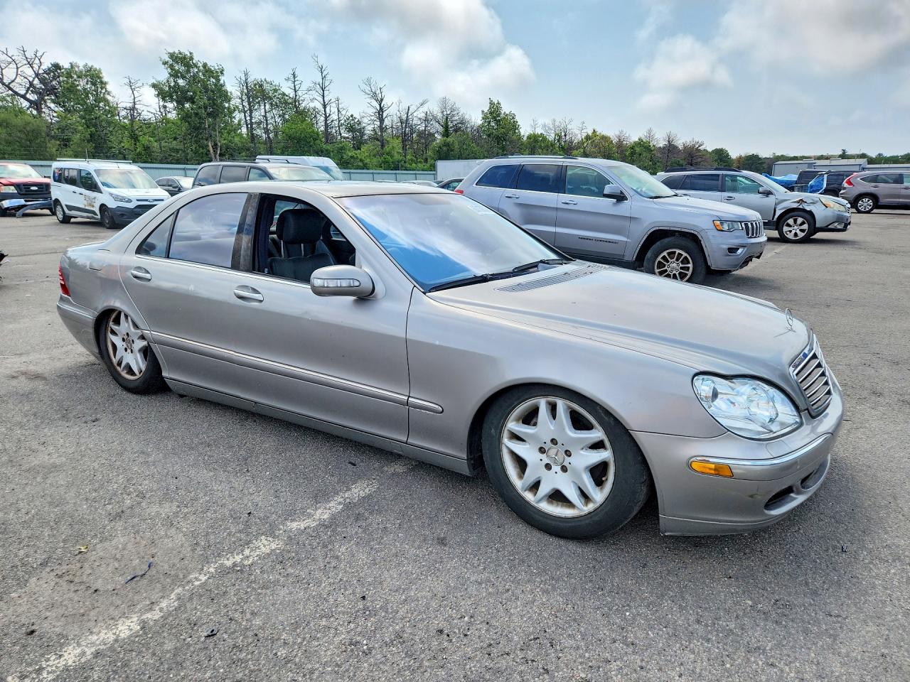 2006 Mercedes-benz S 350 Silver vin: WDBNF67J26A479108