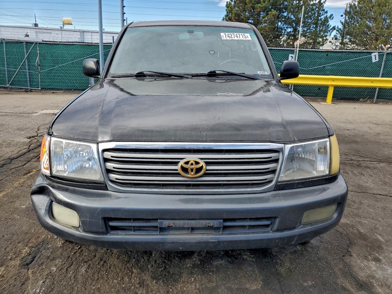 2003 Toyota Land Cruiser Black vin: JTEHT05J932046409