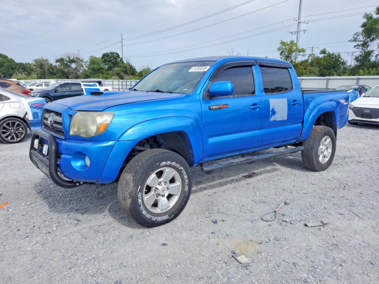 2010 Toyota Tacoma Double Cab Blue vin: 3TMLU4EN2AM053620