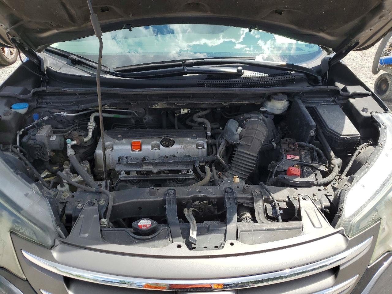2012 Honda Cr-v Lx Gray vin: 5J6RM4H31CL031790
