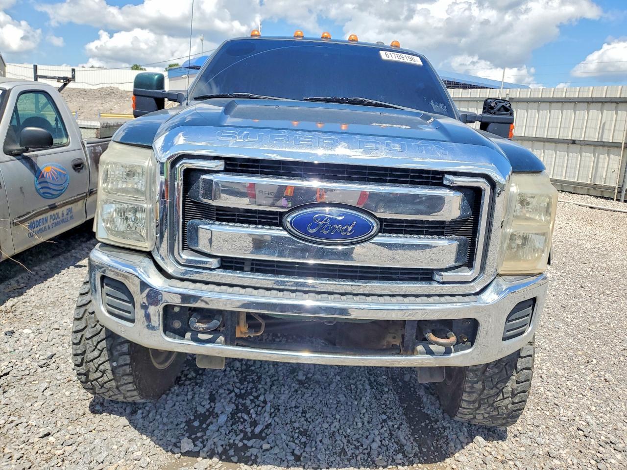 2011 Ford F350 Super Duty Green vin: 1FT8W3BT7BEA72376