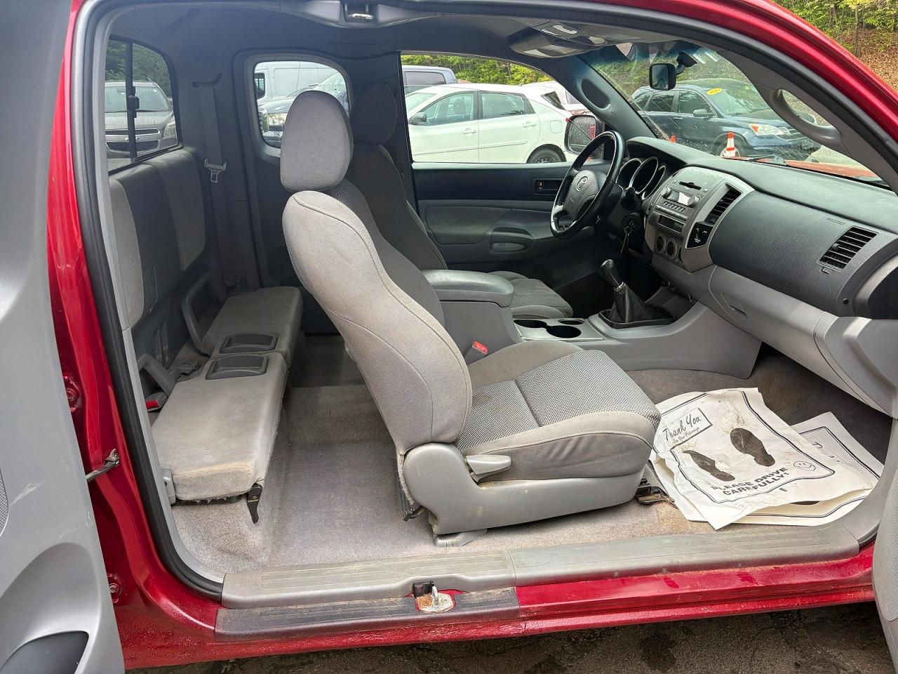2005 Toyota Tacoma Access Cab Burgundy vin: 5TEUU42N95Z064583