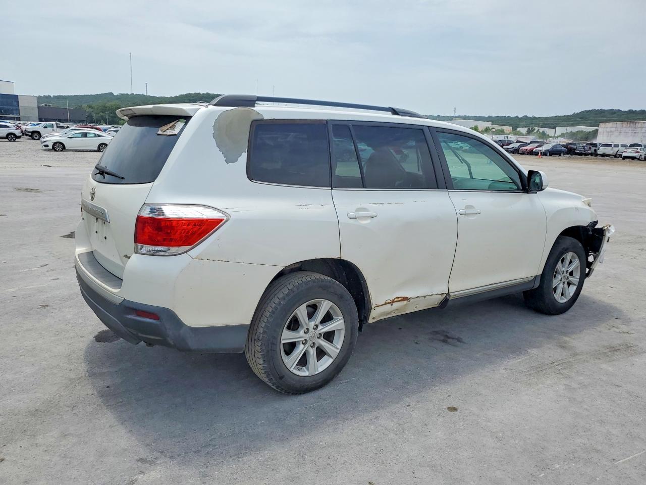 2011 Toyota Highlander Se White vin: 5TDBK3EH5BS061816