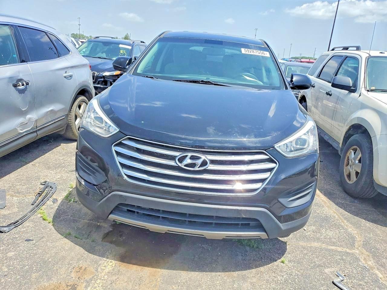 2013 Hyundai Santa Fe Gls Black vin: KM8SMDHF8DU011870