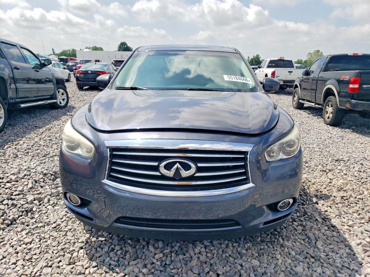 2013 Infiniti Jx35 Base Silver vin: 5N1AL0MMXDC340233