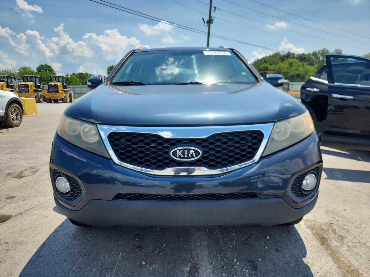 2011 Kia Sorento Lx Синий vin: 5XYKT4A12BG116909
