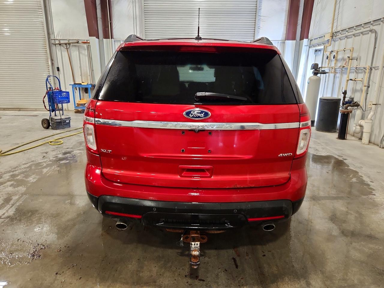 2012 Ford Explorer Xlt Red vin: 1FMHK8D87CGA32768